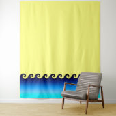 Beach Tapestry, Tapiz de Playa Wandkleed (In situ)