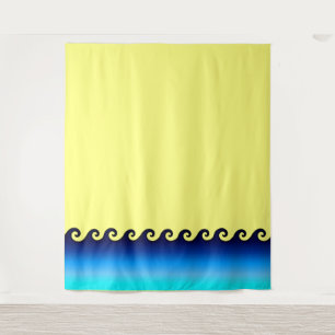 Beach Tapestry, Tapiz de Playa Wandkleed