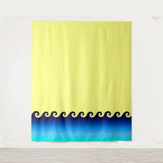 Beach Tapestry, Tapiz de Playa Wandkleed (Voorkant)