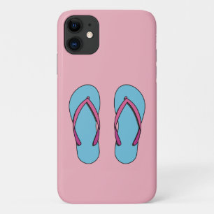 Beach Teenslippers iPhone 11 Hoesje