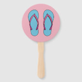 Beach Teenslippers Handwaaier (Achterkant)