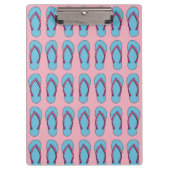 Beach Teenslippers Klembord (Voorkant)