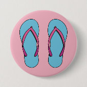 Beach Teenslippers Ronde Button 7,6 Cm (Voorkant)