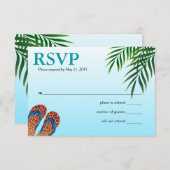 Beach Teenslippers RSVP (Voorkant / Achterkant)