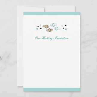 Beach Teenslippers Weddenschap Kaart