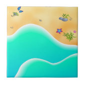 Beach Tegeltje (Voorkant)