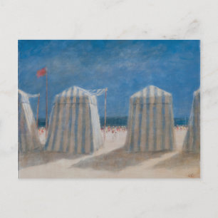 Beach Tents Brittany 2012 Briefkaart