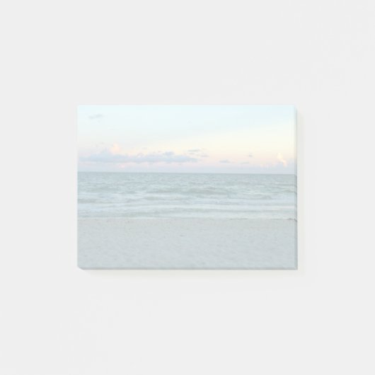 Beach Theak, Beach with White Sands, Blue Water Post-it® Notes (Voorkant)