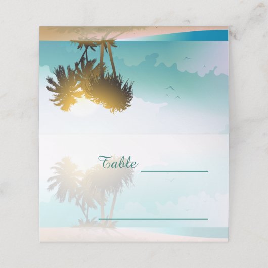 Beach Thed (Buitenkant ongevouwen)