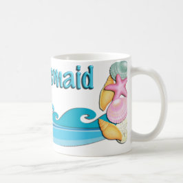 Beach thema Bridesmaid gift koffie mok cup