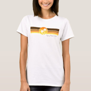 Beach Theme Dames Bovenkant T-shirt
