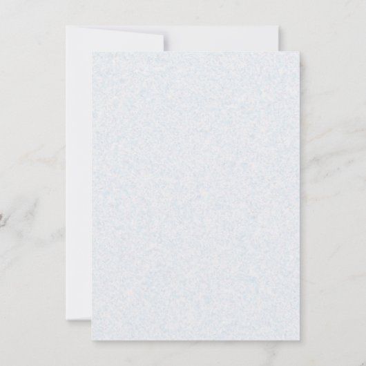 Beach Theme Five Line Aangepaste Uitnodiging (Achterkant)