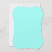 BEACH THEME INVITATIE KAART (Achterkant)