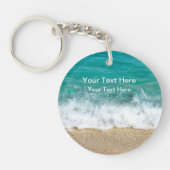 Beach Theme Message Sleutelhangers (Voorkant)