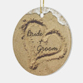 Beach Theme Wedding Ornament (Links)