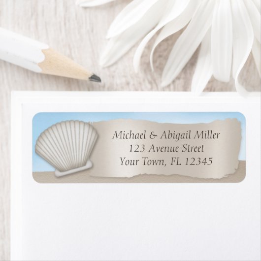 Beach-Thereed Return Address Labels (Insitu)