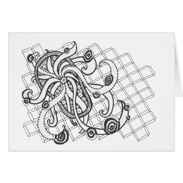 Beach Thong Swirls (Voorkant Horizontaal)