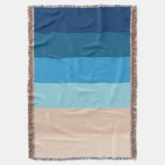 Beach Tide Blanket Deken (Voorkant Verticaal)