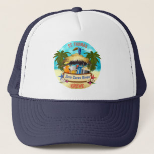 Beach Tiki Bar Trucker Hat Pet