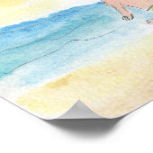 Beach time - Our Happy Place Poster (Hoek)