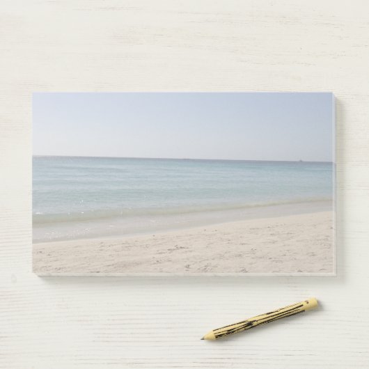 Beach Time! Post-it® Notes (Op bureau)
