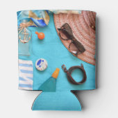 Beach Time Schuim Blikjeskoeler (Achterkant)