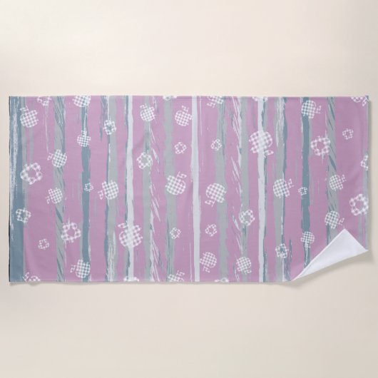 Beach Towel – Gingham Orchard Strandlaken (Voorkant)