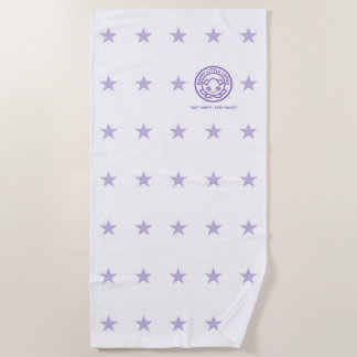Beach Towel - Lavender - Happy Little Lotus Strandlaken