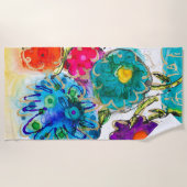 Beach Towel Lovitude Winking Strandlaken (Voorkant)