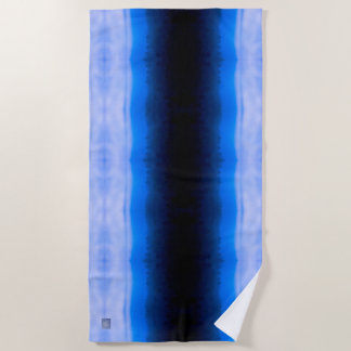 BEACH TOWEL met blauw berglandschap Strandlaken