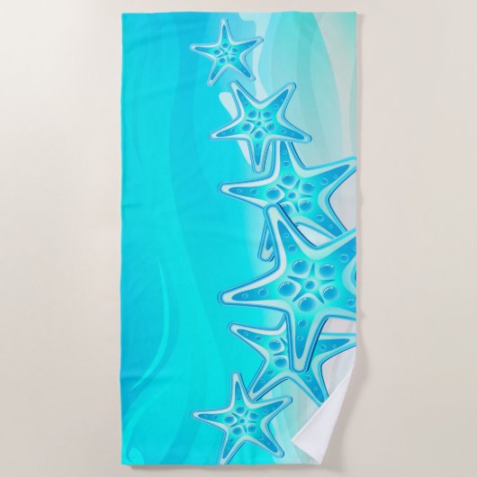 Beach Towel Starfish Strandlaken (Voorkant)