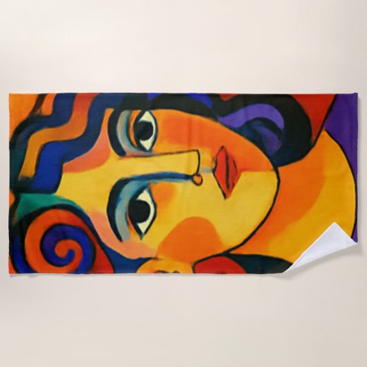 beach towel strandlaken (Voorkant)