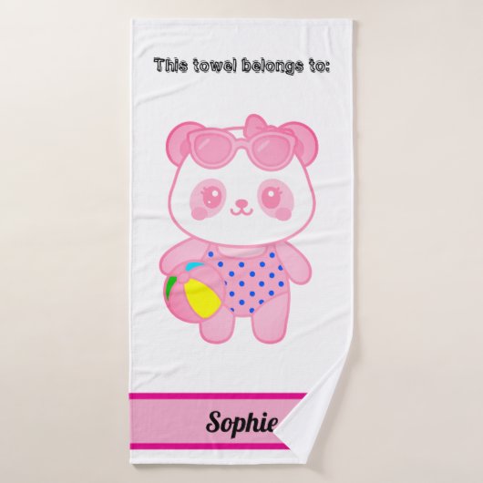 Beach Towel toalla de playa (Serviette de bain)