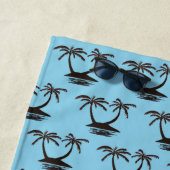 Beach Towel - Tropische eilandmozaïek Strandlaken (In situ)