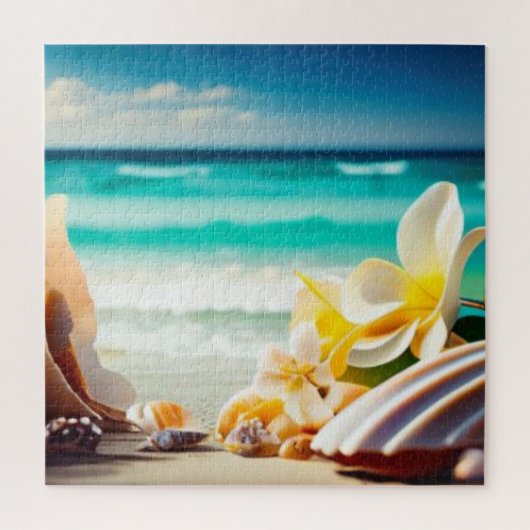 Beach Treasures Legpuzzel (Verticaal)