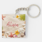 Beach Treasures Sleutelhanger (Achterkant)