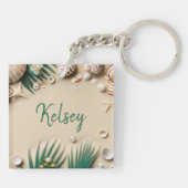 Beach Treasures Sleutelhanger (Achterkant)