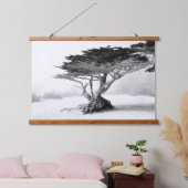 BEACH TREE Hout Overgoten Wandtapijt Hangend Wandkleed (Slaapkamer)