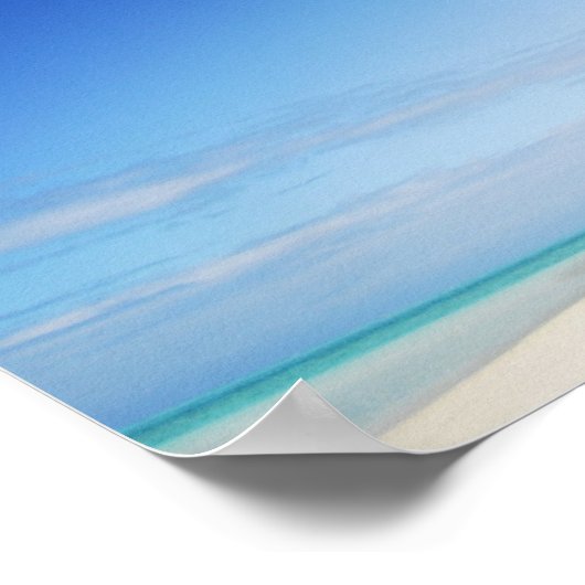 Beach Tree Poster (Hoek)