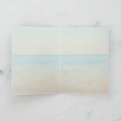 Beach Tropical met Starfish and Conch Kaart (Binnen)