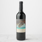 Beach Tropical, Palm Wijn Etiket (Voorkant)