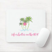 Beach Tropical Style Summer Graphic Muismat (Met muis)