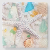 Beach Tropican Theme Drink Coasters Stenen Onderzetter (Voorkant)