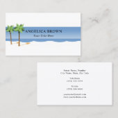 Beach Tropische bestemmingen Visitekaartje (Voorkant / Achterkant)