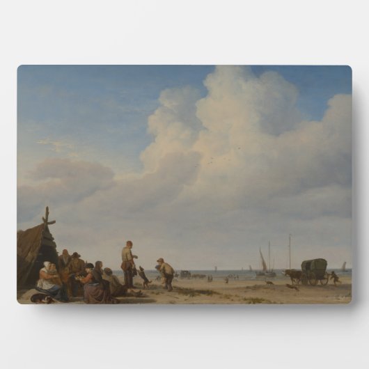 Beach Uitzicht | 1663-1665 Fotoplaat (voorkant)