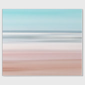 'Beach Uitzicht' Cadeaupapier (Vlak)