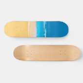 Beach uitzicht skateboard (Horizontaal)