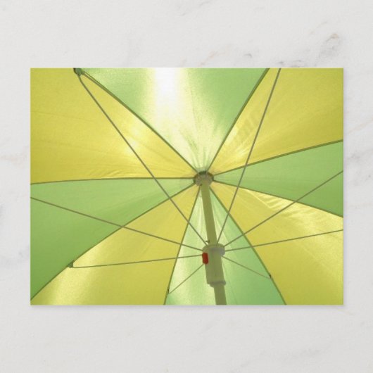 Beach Umbrella Briefkaart (Voorkant)
