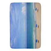 Beach Umbrella Ocean Badmat (Voorkant Verticaal)