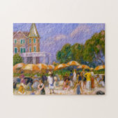 Beach Umbrellas op Blue Point door William Glacken Legpuzzel (Horizontaal)